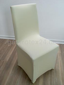 Preview: "Hamburg" - Universal-Stuhlhusse - für Bankettstühle - Stretchversion - Farbe: champagner